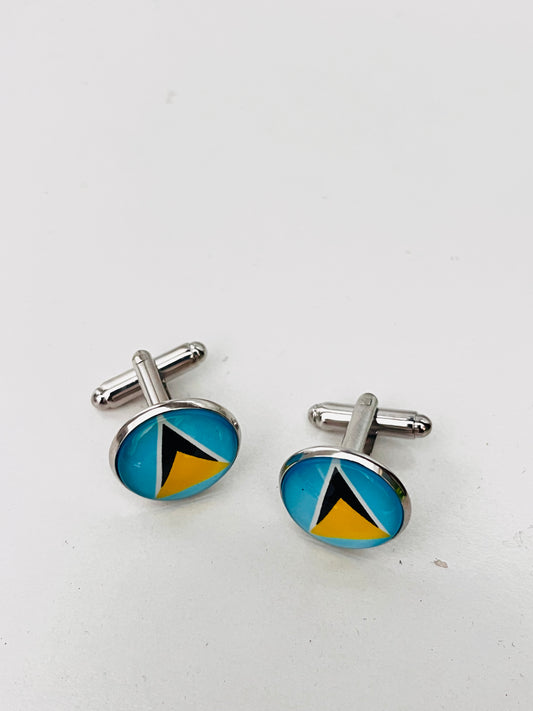 St.Lucia Cuff Links