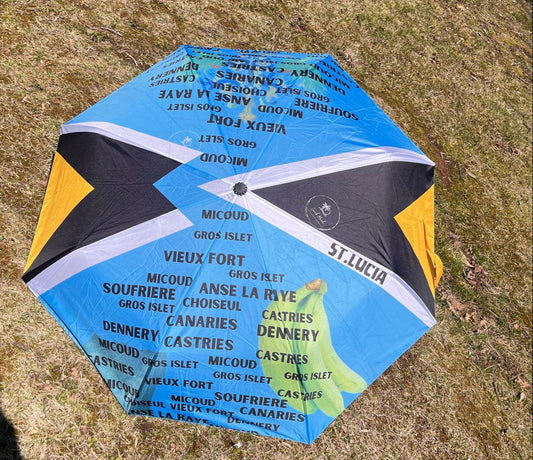 Represent St.Lucia Umbrella