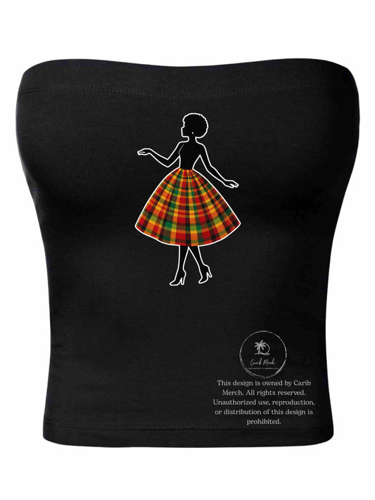 Belle Silhouette Tube Top