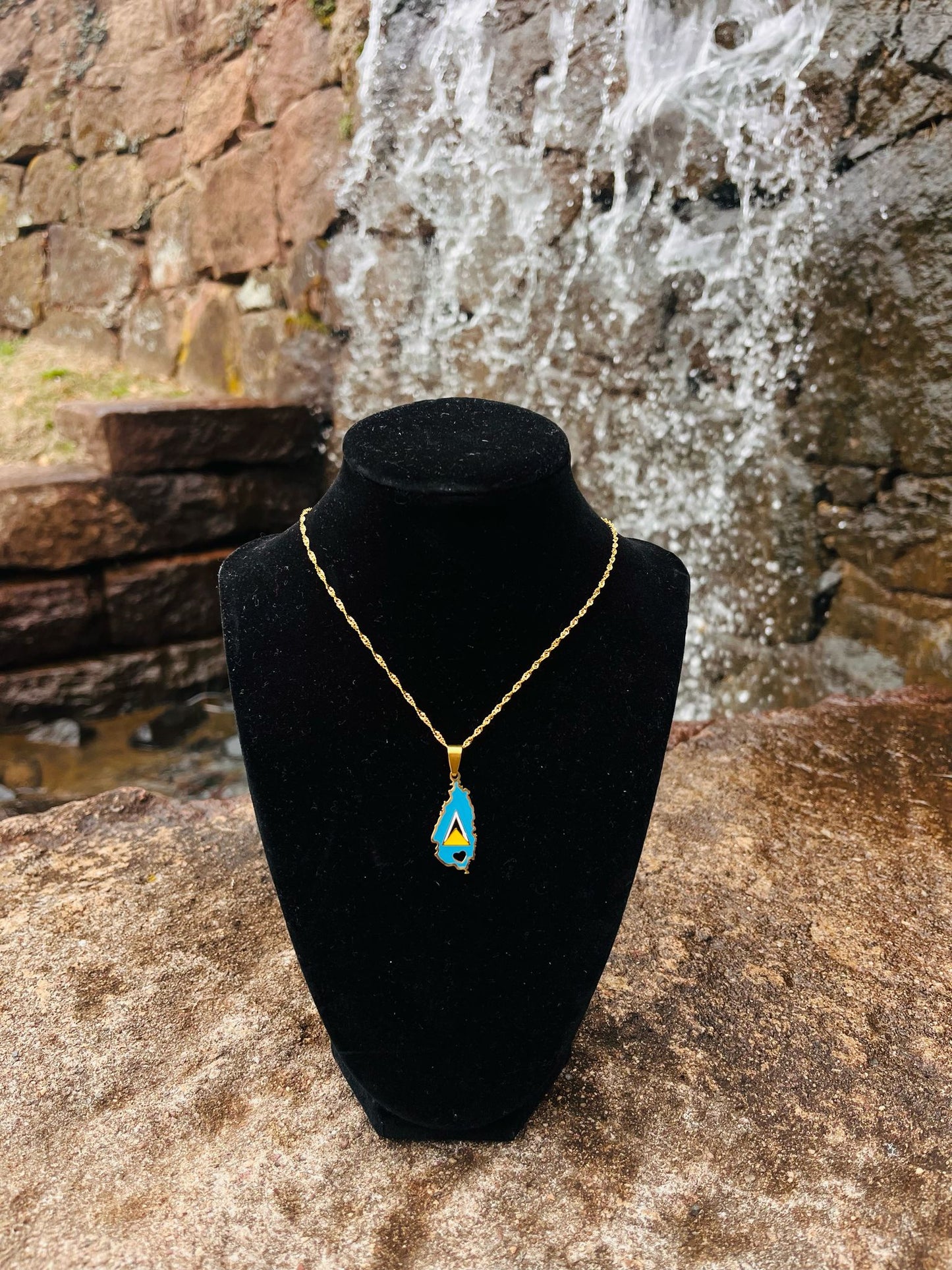 Saint Lucia Map Chain