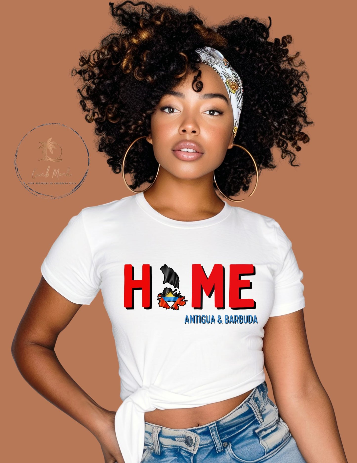 Antigua & Barbuda HOME Tee