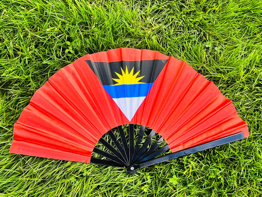 Antigua Flag Fan
