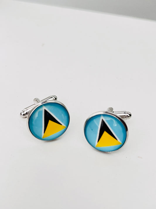 St.Lucia Cuff Links