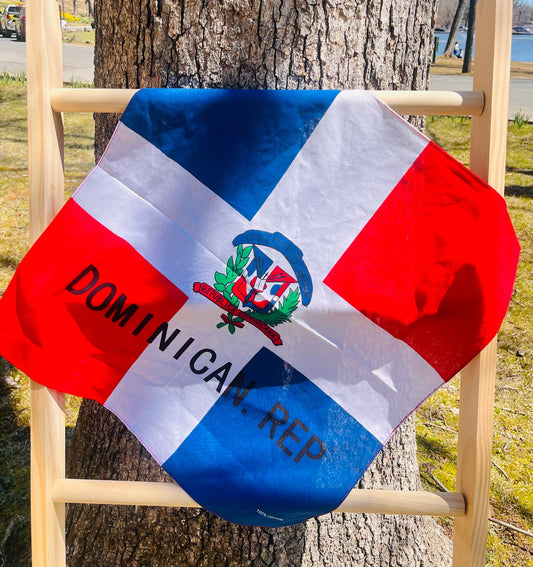 Dominican Republic Flag Bandana