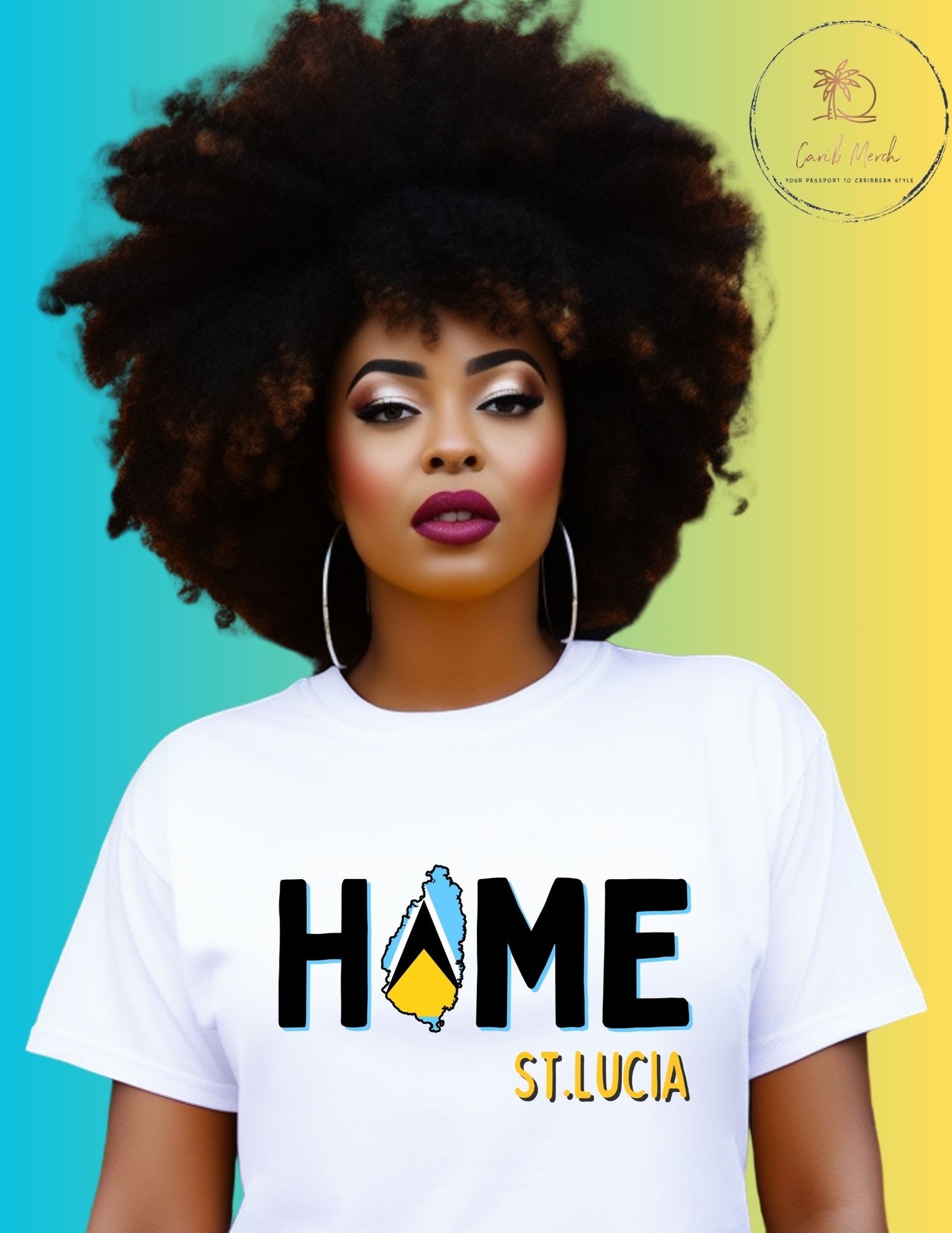 St.Lucia HOME Tee