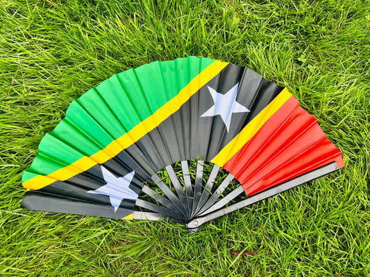 St.Kitts Flag Fan