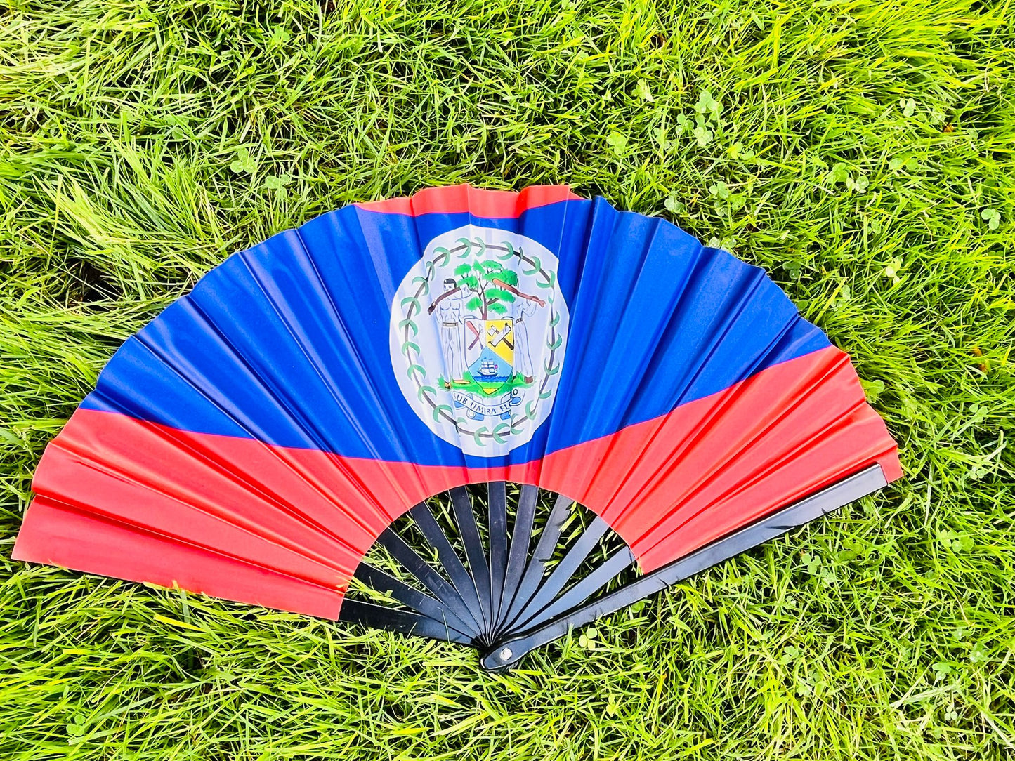 Belize Flag Fan