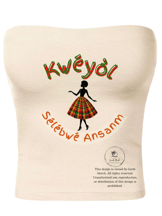 Kweyol Silhouette Tube Top