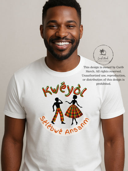 Kweyol Nonm Silhouette Creole Tee