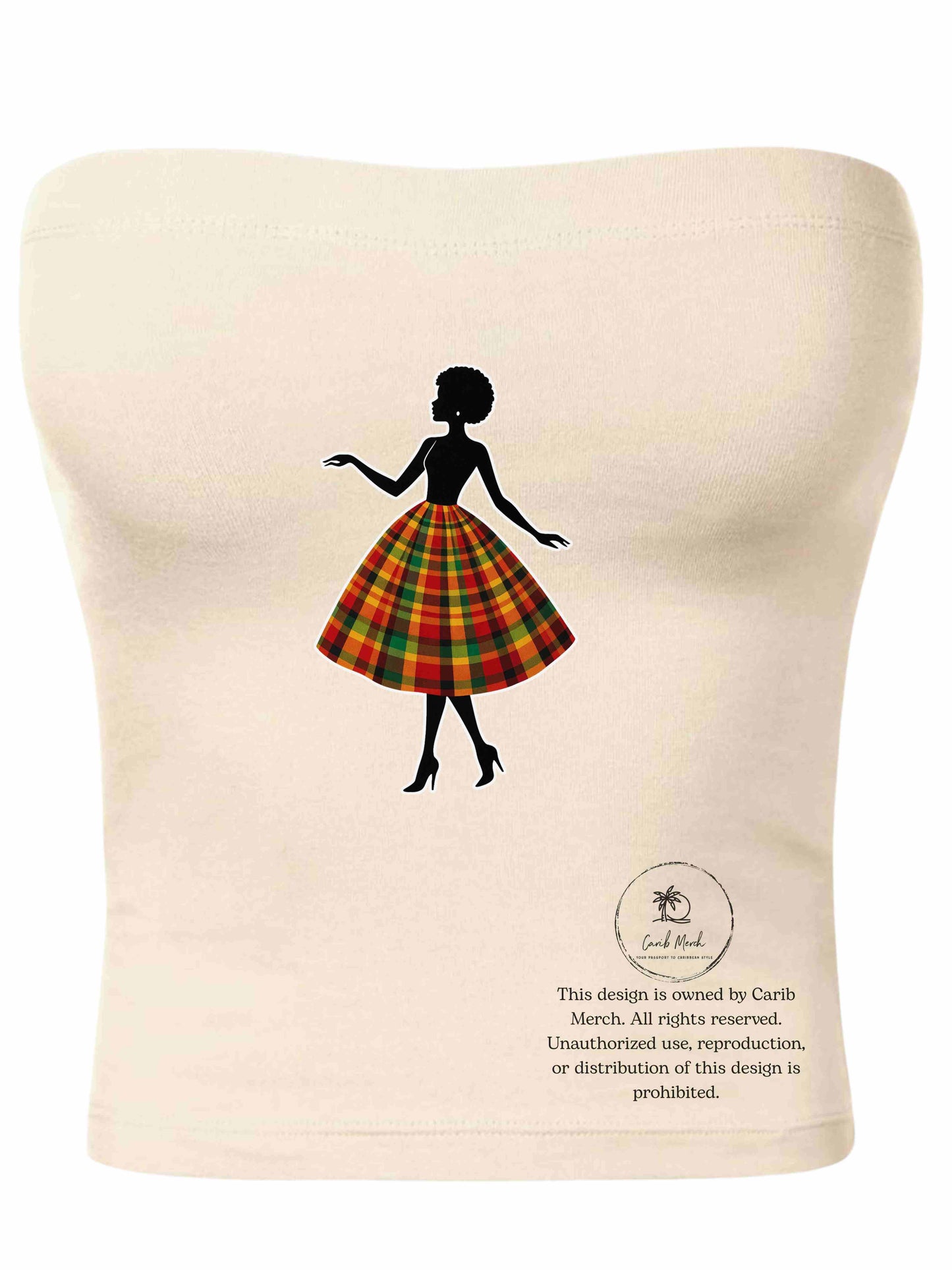 Belle Silhouette Tube Top