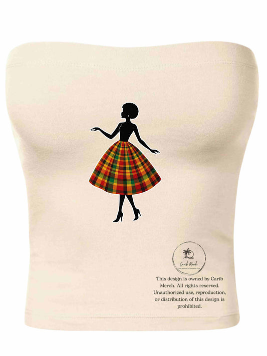 Belle Silhouette Tube Top
