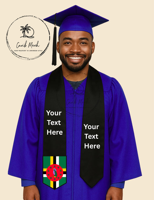 Custom Flag Grad Stole